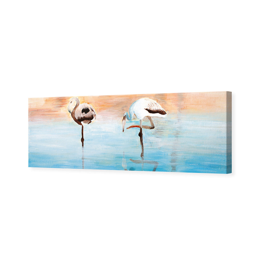 Painted Flamingoes (long)