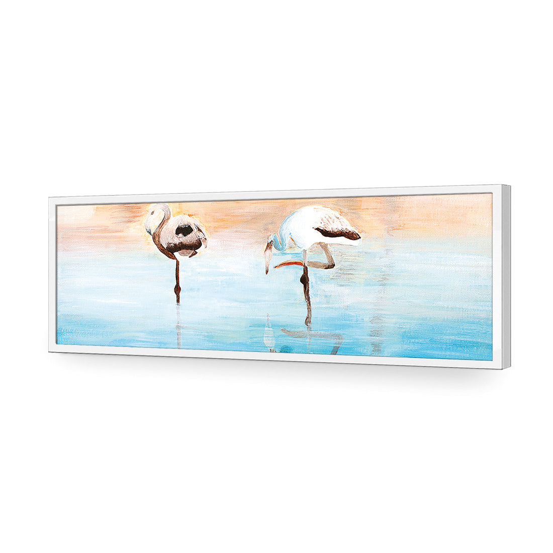 Painted Flamingoes (long)