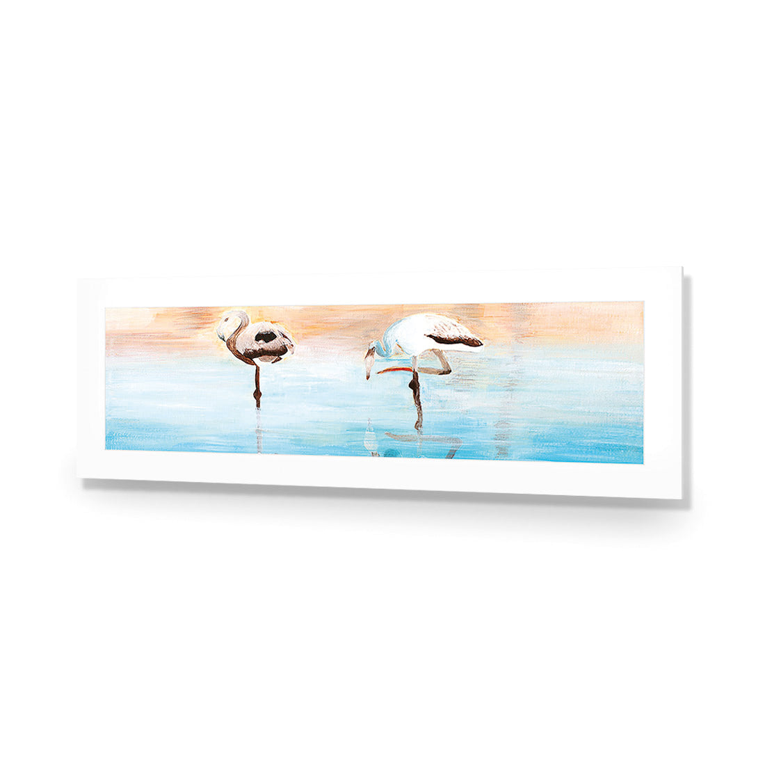 Painted Flamingoes (long)