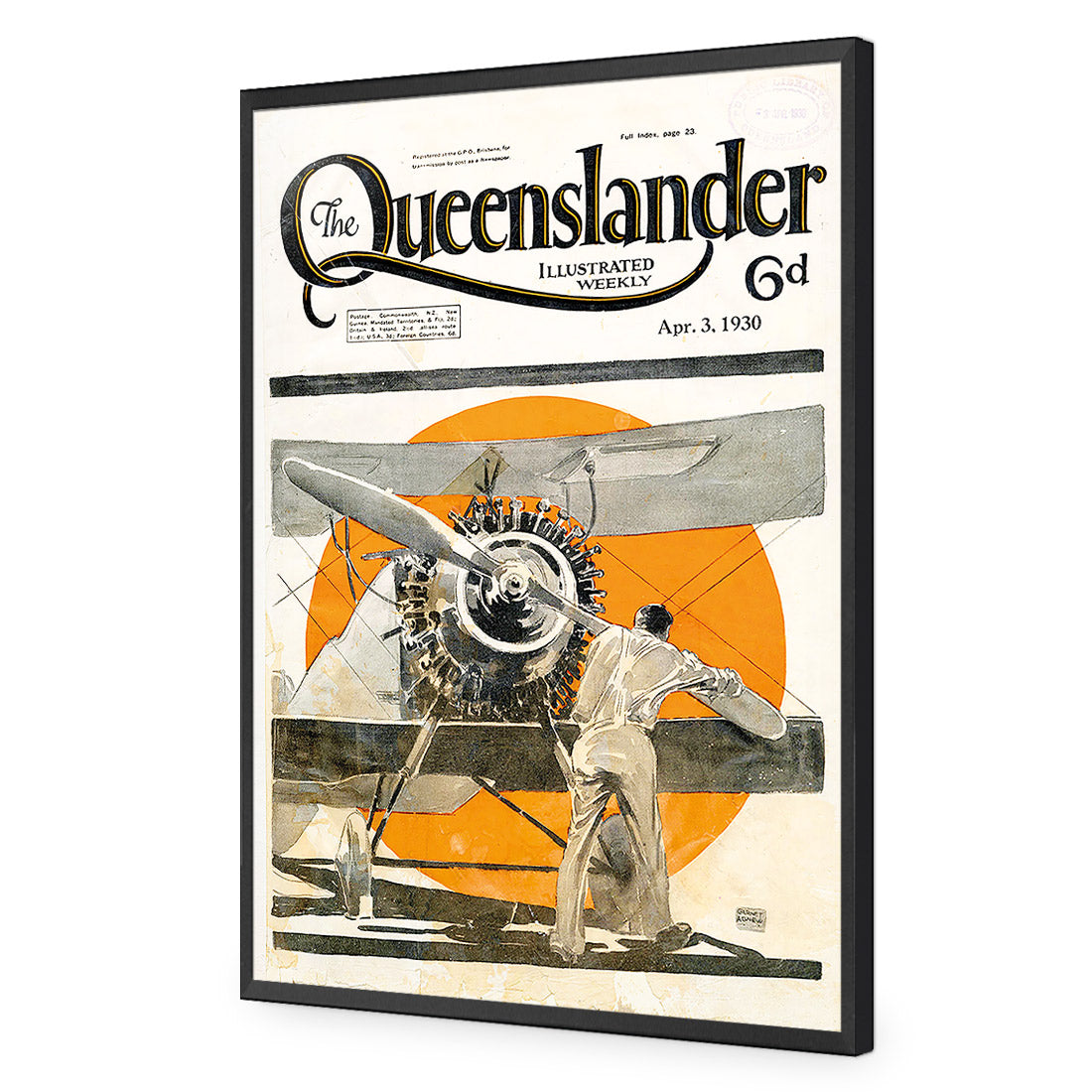 Queenslander Airplane 1930