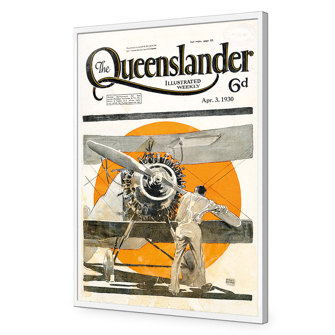 Queenslander Airplane 1930