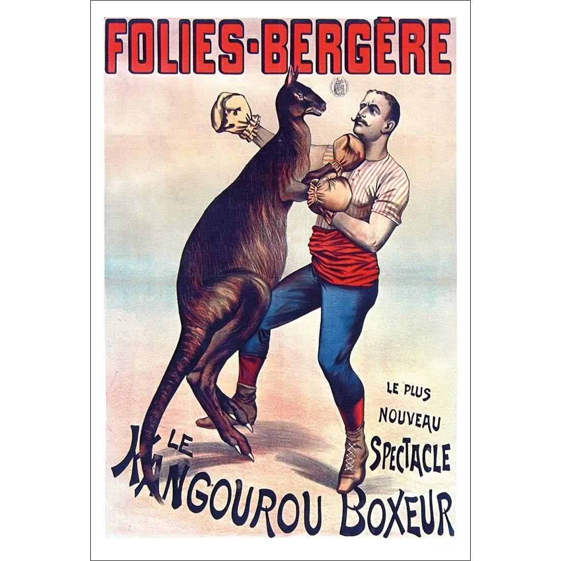 Kangaroo Boxer By Folies Bergere