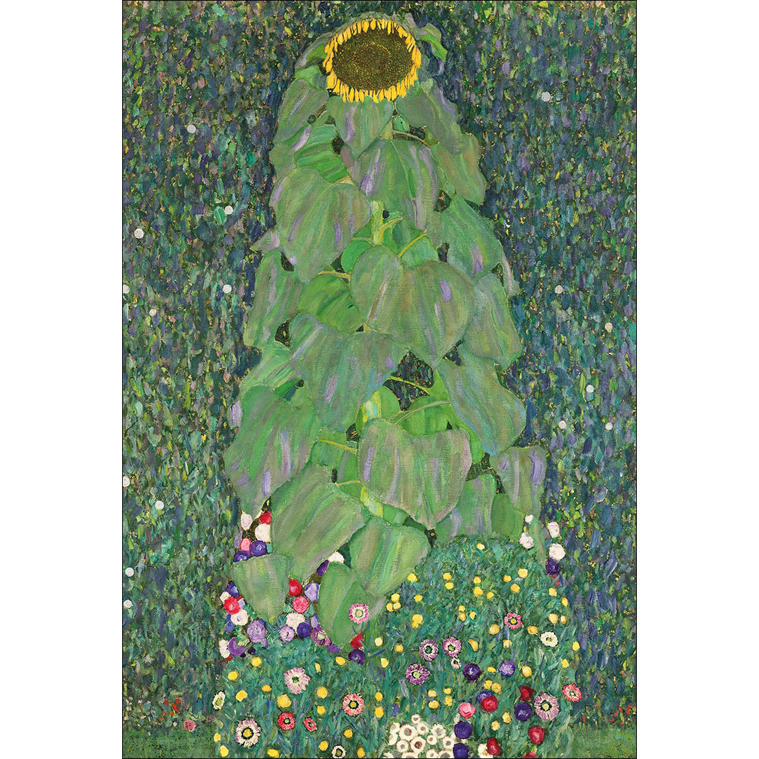 Sunflower By Gustav Klimt