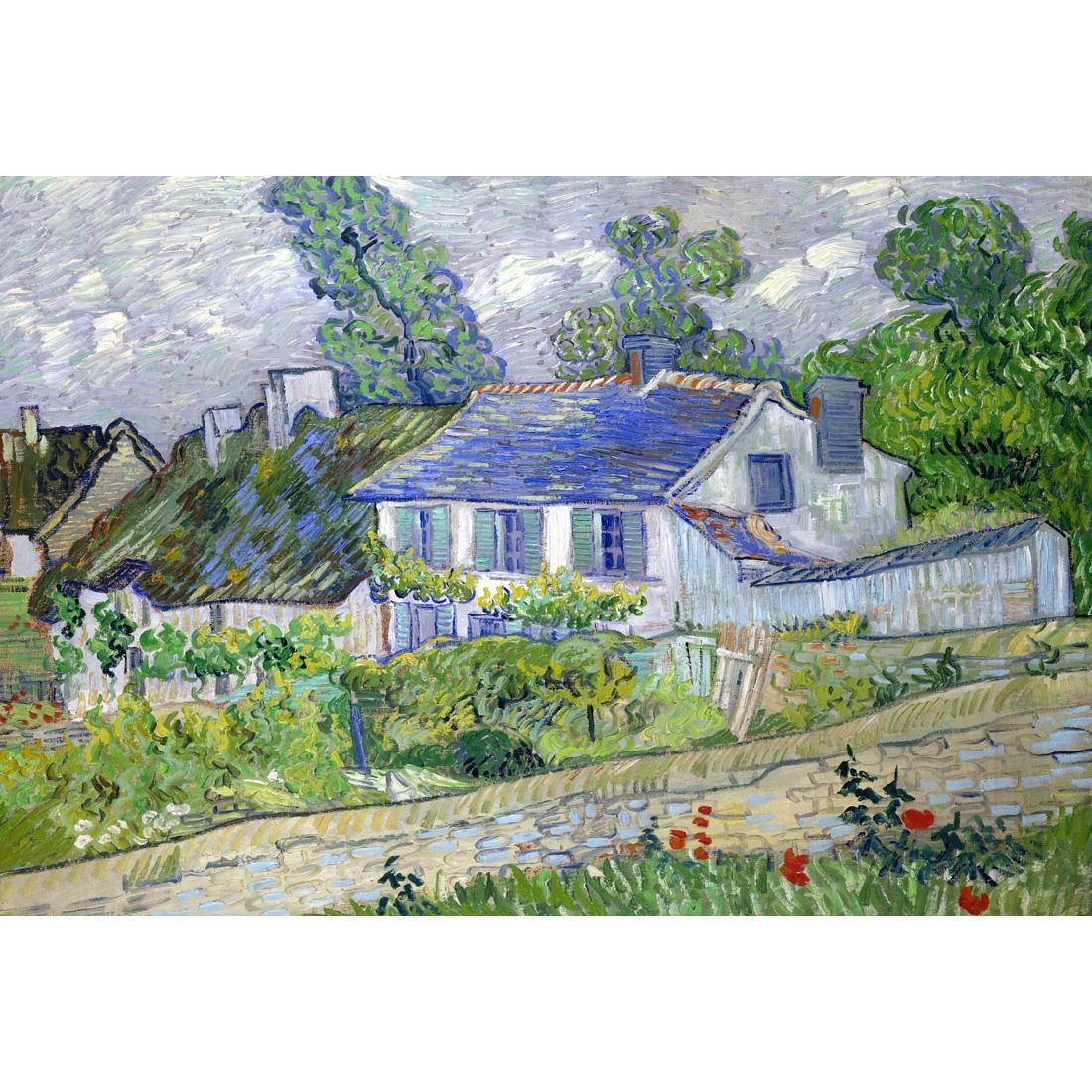 Houses At Auvers By Van Gogh