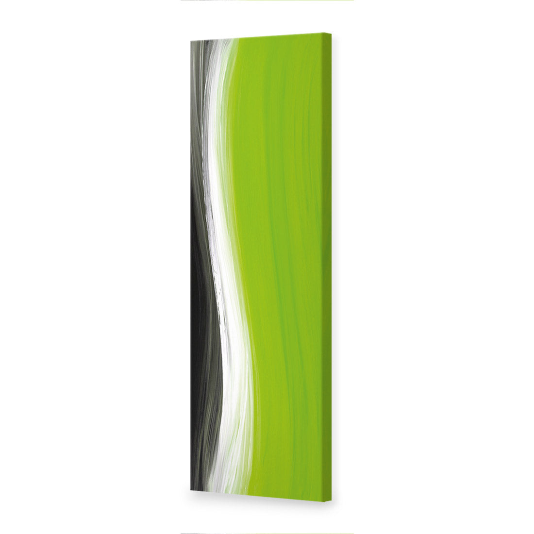 Shapely, Lime (Long Vertical)