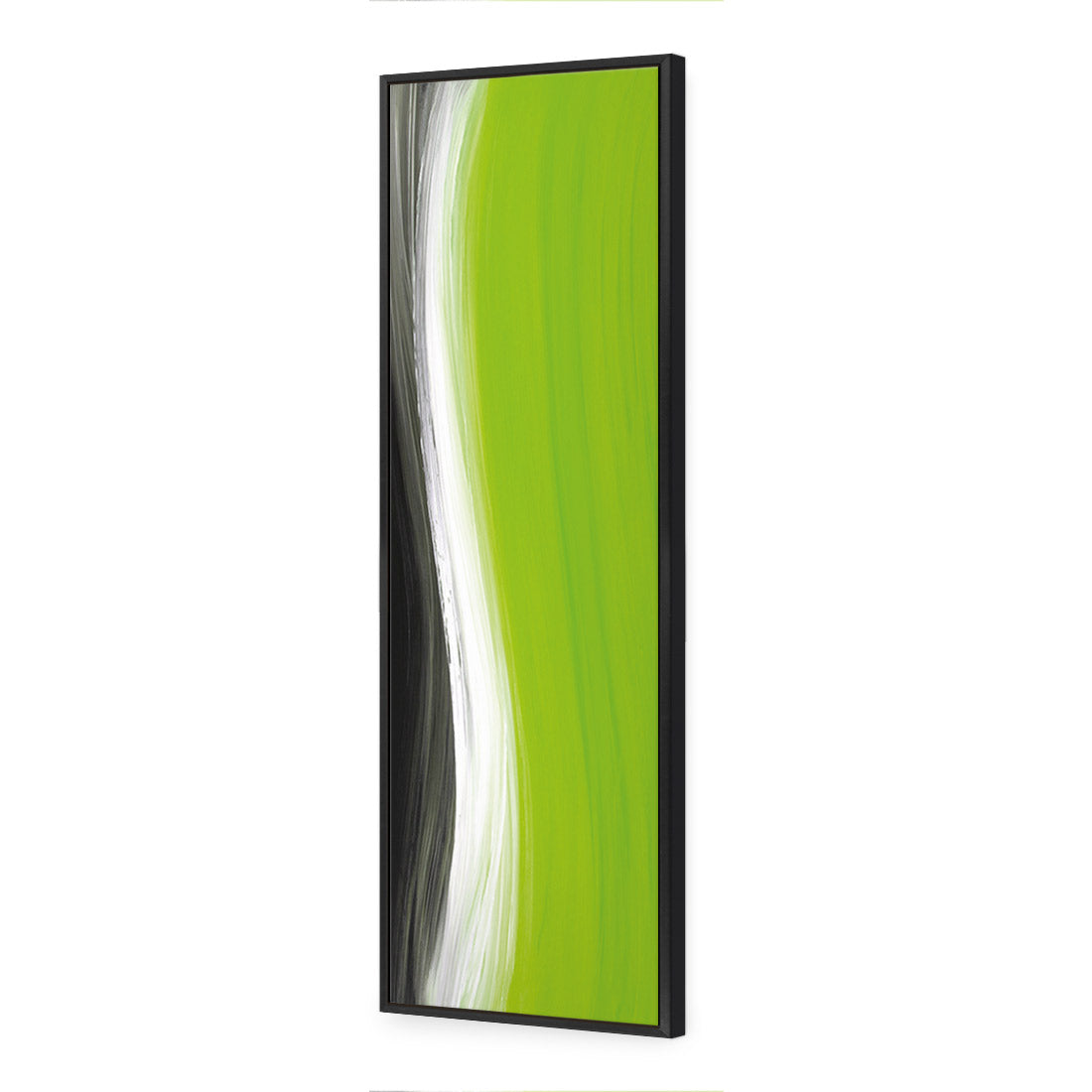 Shapely, Lime (Long Vertical)