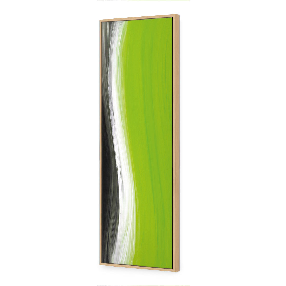 Shapely, Lime (Long Vertical)