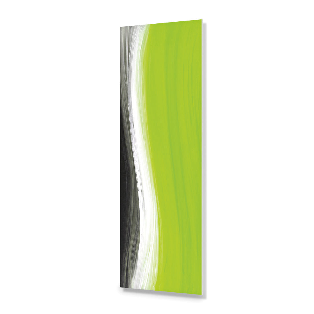 Shapely, Lime (Long Vertical)