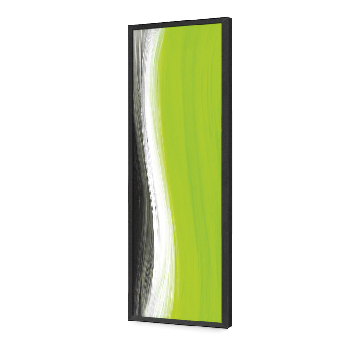 Shapely, Lime (Long Vertical)