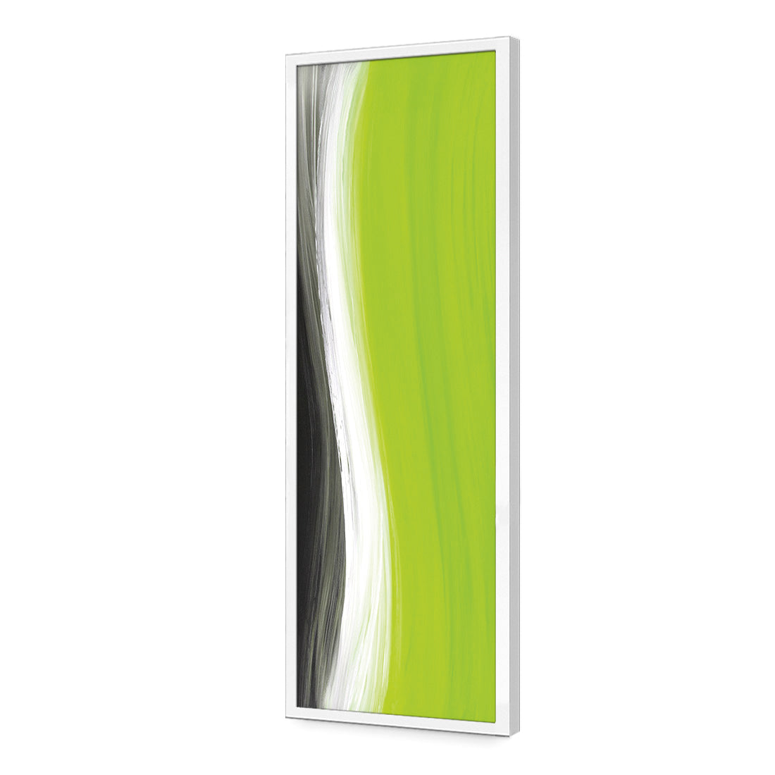 Shapely, Lime (Long Vertical)