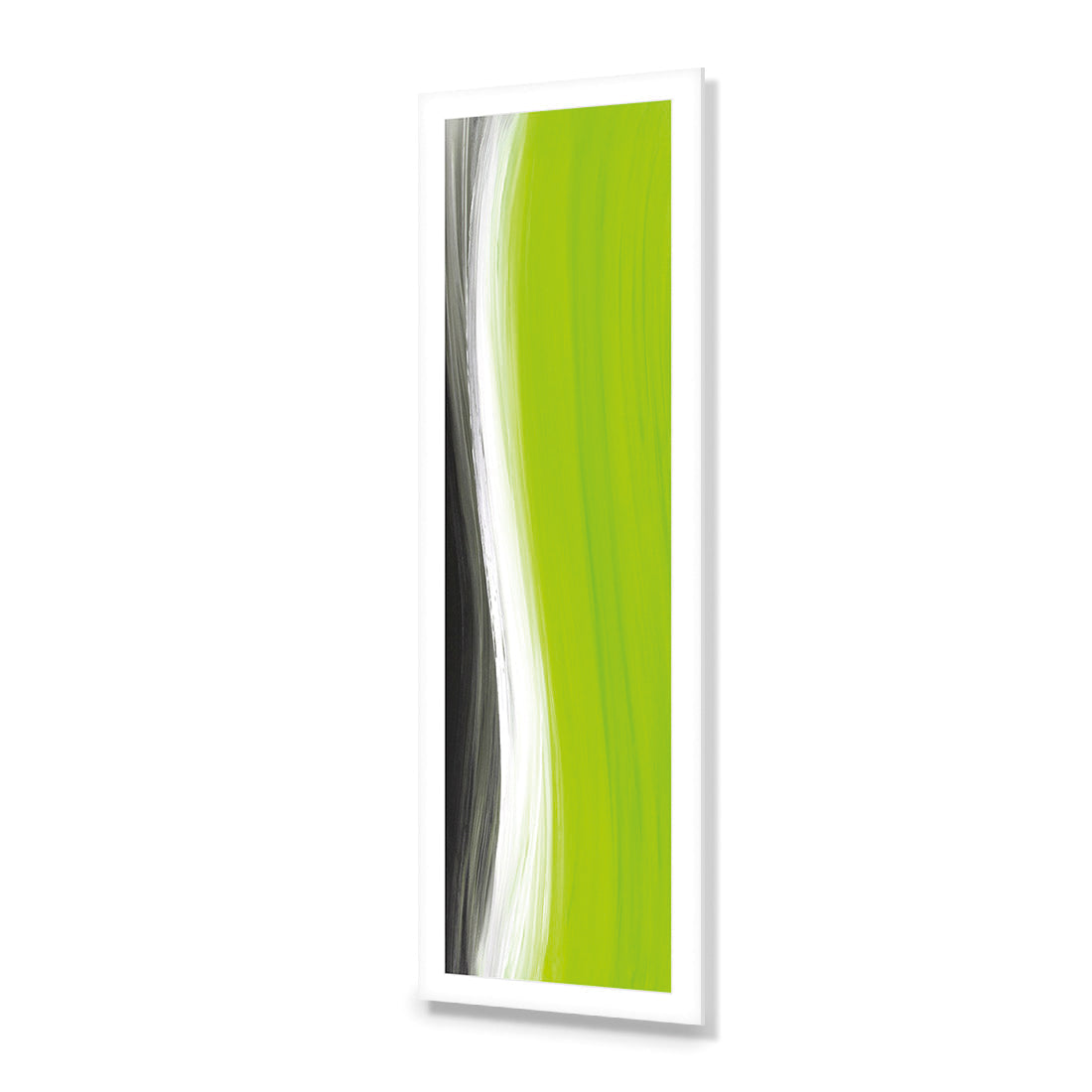 Shapely, Lime (Long Vertical)