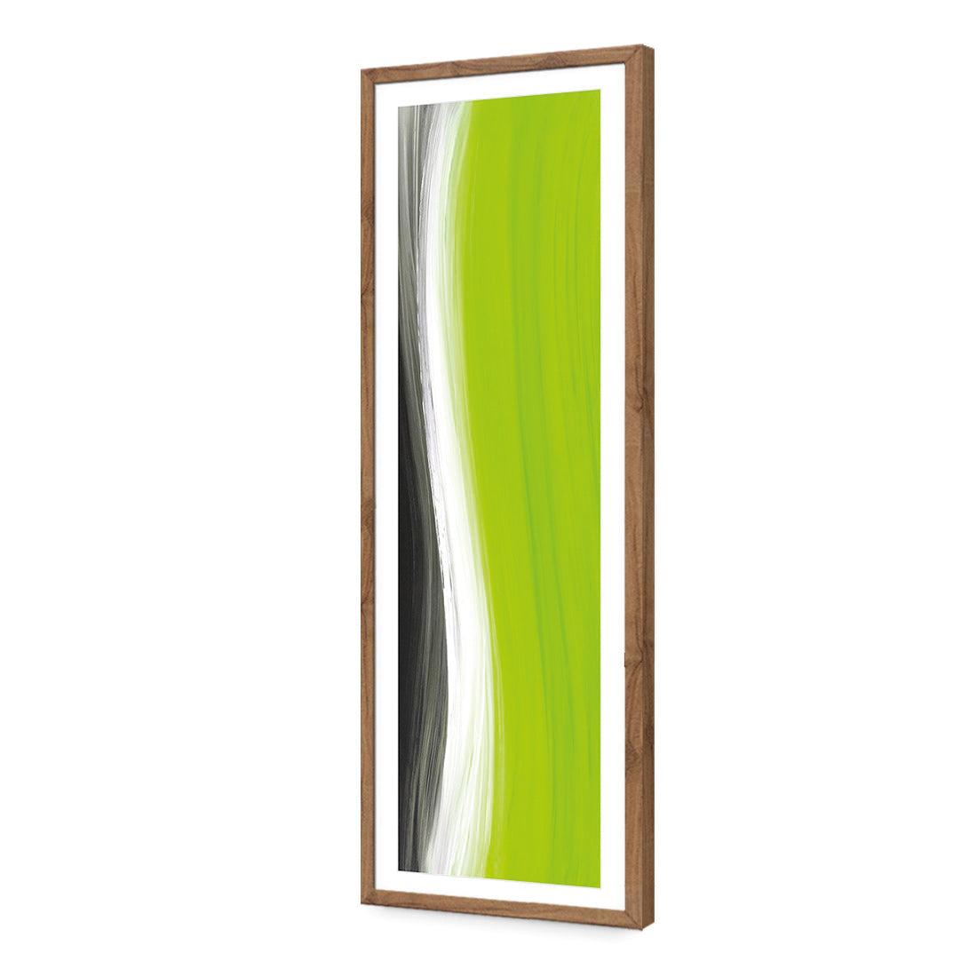 Shapely, Lime (Long Vertical)