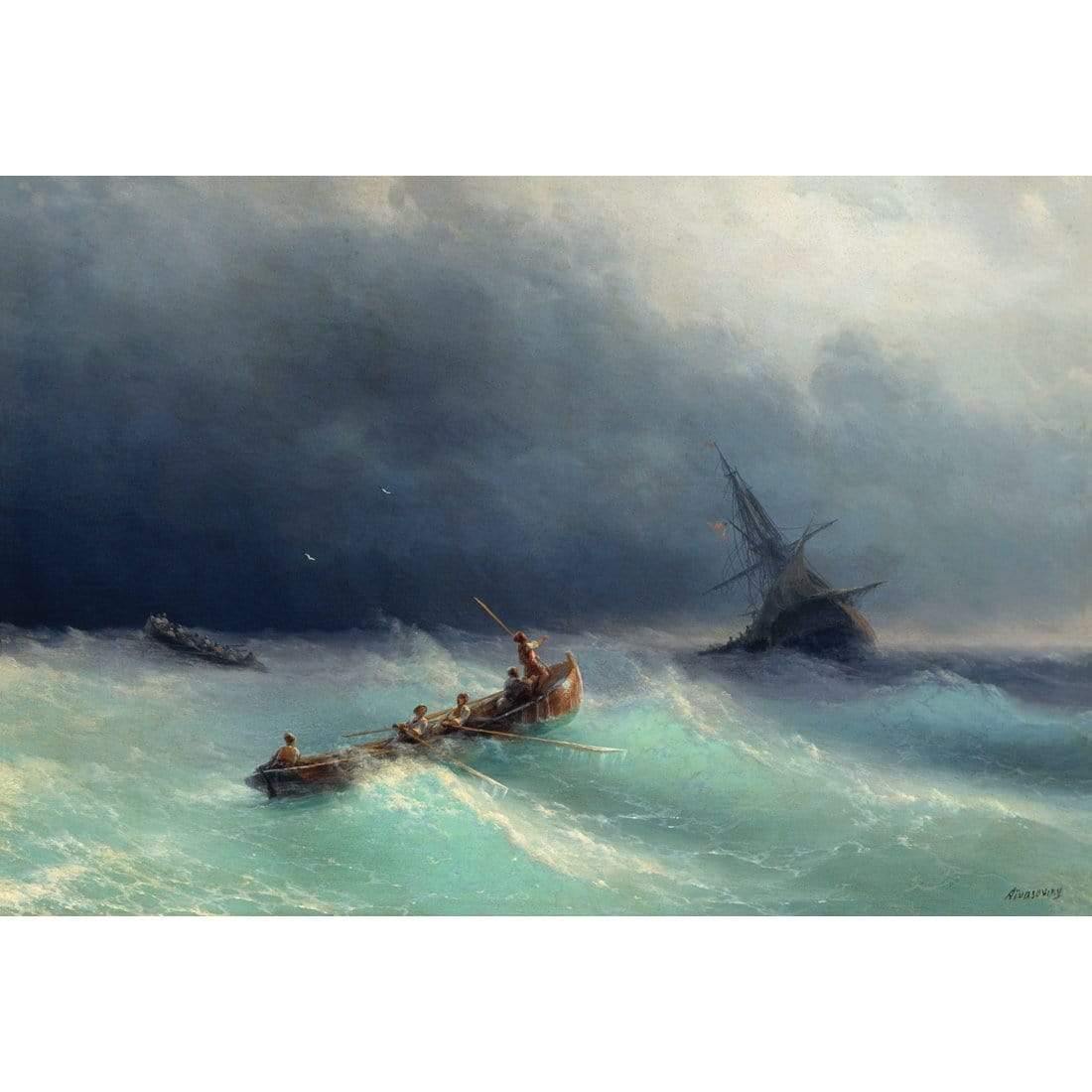 Ocean's Fury By Ivan Aivazovsky