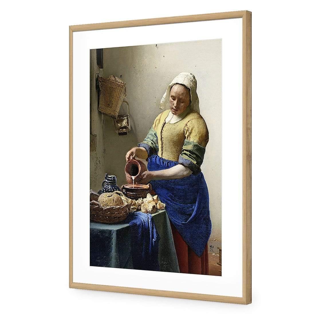 The Milkmaid By Vermeer