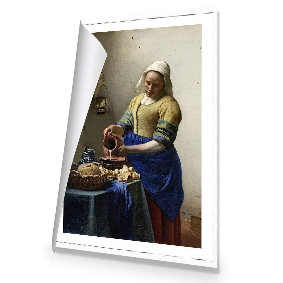 The Milkmaid By Vermeer