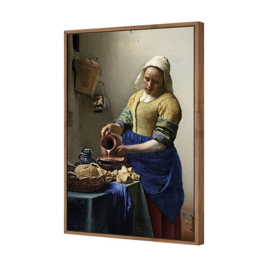 The Milkmaid By Vermeer