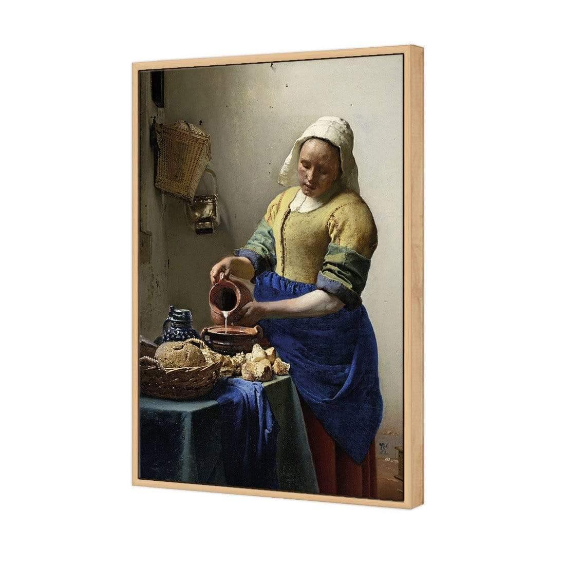 The Milkmaid By Vermeer