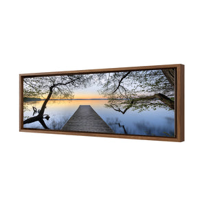 Escaped (long) | Premium Acrylic | Deep Floating Frame No Border | Natural