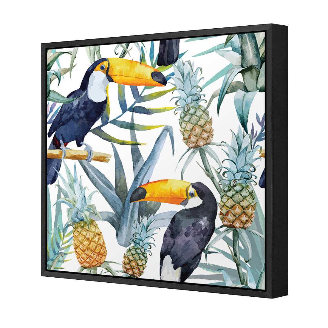 Pineapple Toucans (square)