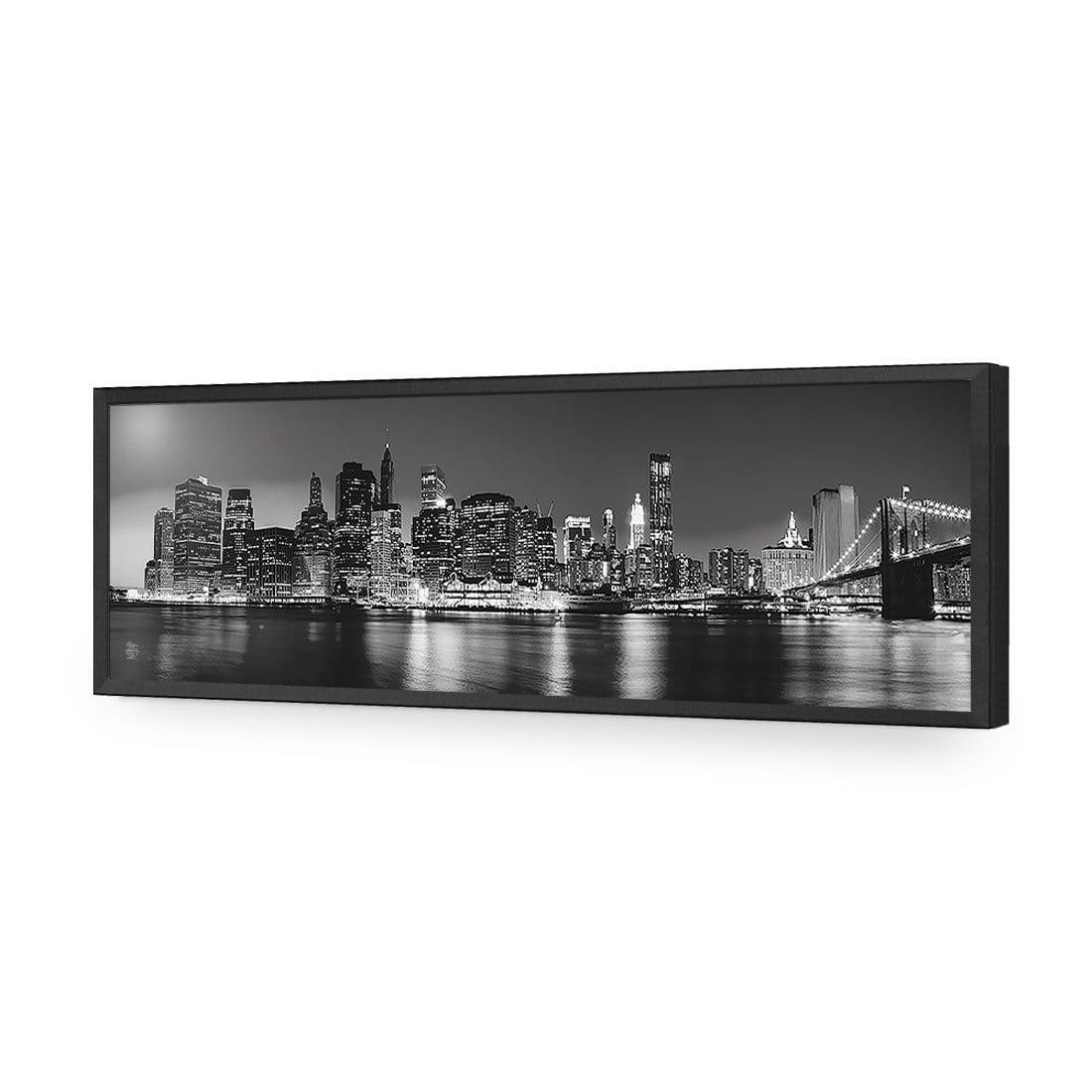 New York Riverside, Black and White (Long)