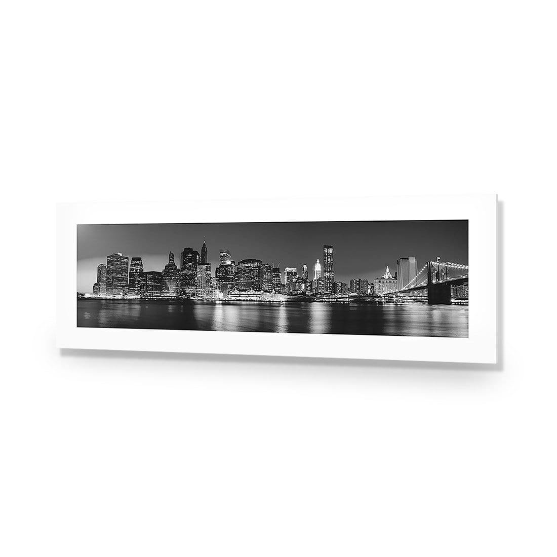 New York Riverside, Black and White (Long)