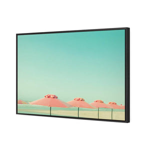 Umbrella Strip | Classic Canvas | Floating Frame | Black