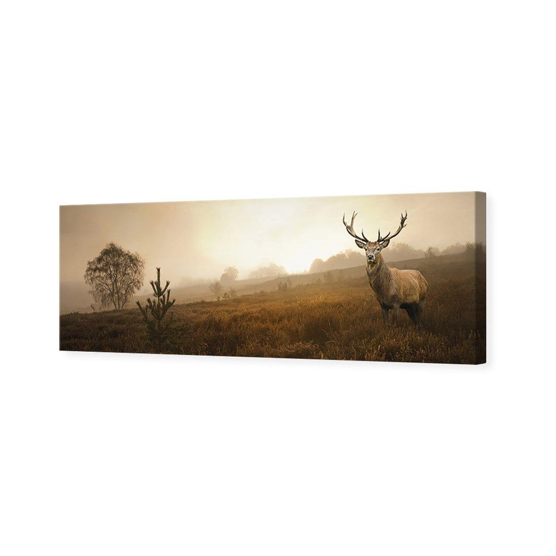 Morning Stag (Long) | Classic Canvas | No Frame | Stretched Canvas