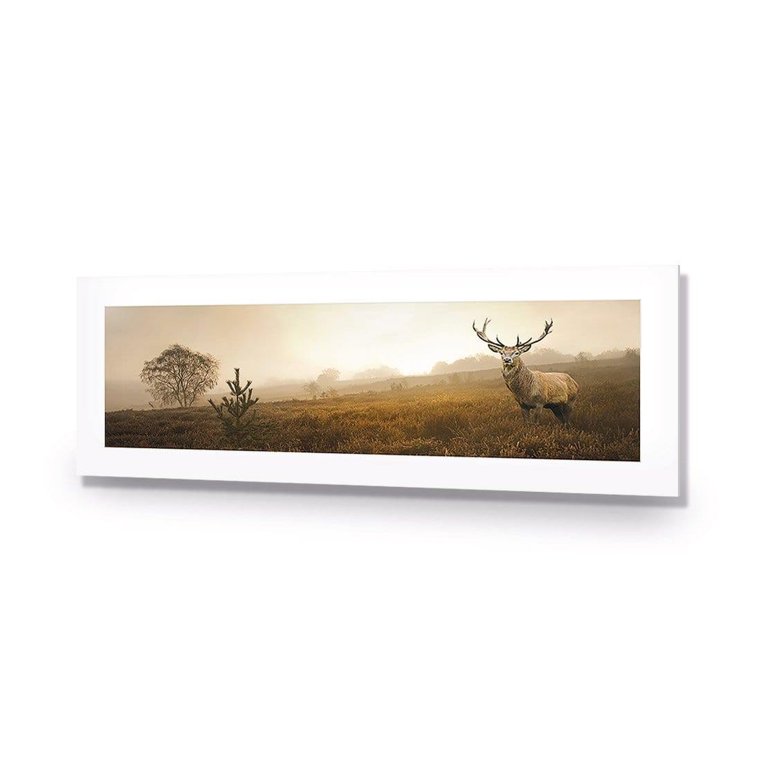 Morning Stag (Long) | Classic Acrylic | No Frame With Border