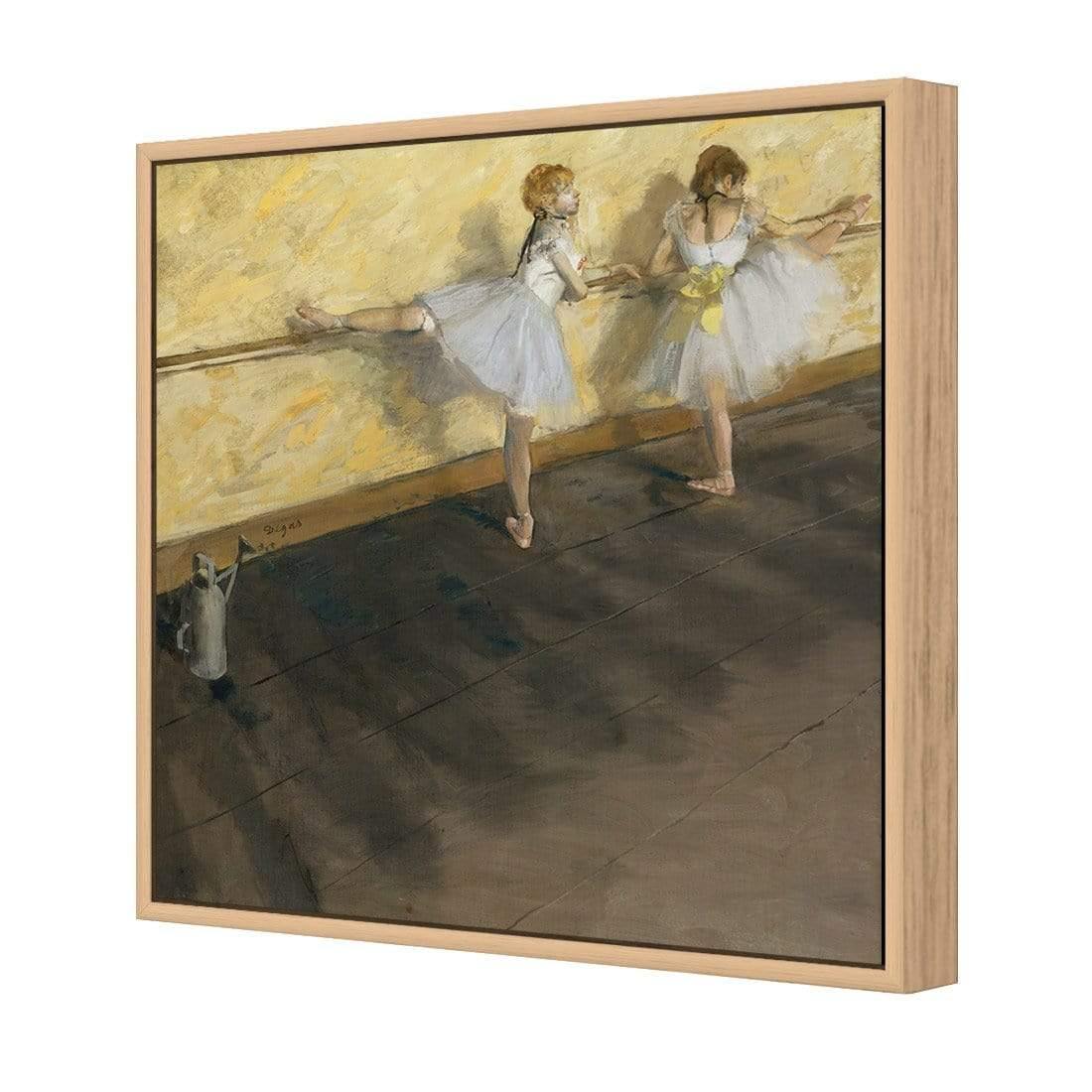 Dancers Practicing at the Barre By Edgar Degas