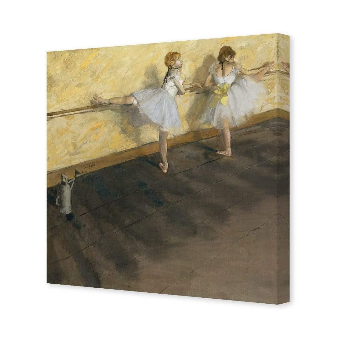 Dancers Practicing at the Barre By Edgar Degas