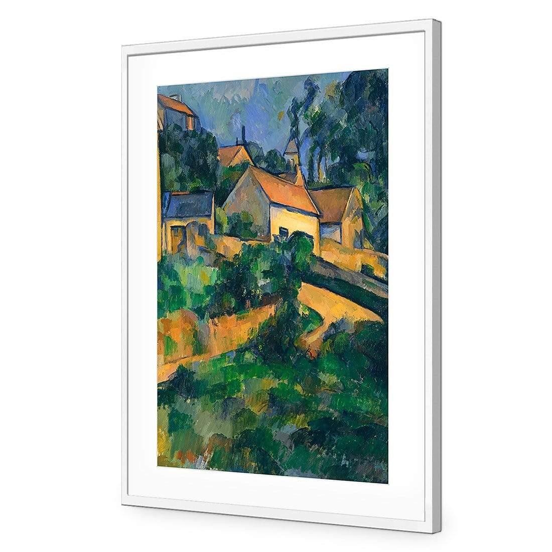 Turning Road at Montgeroult By Cezanne