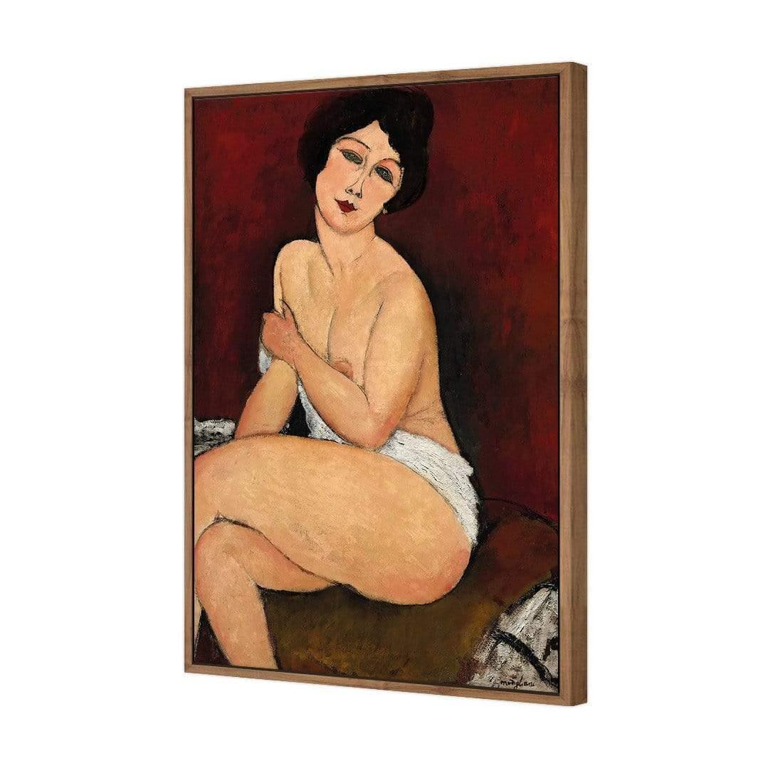 Sitting Nude By Modigliani