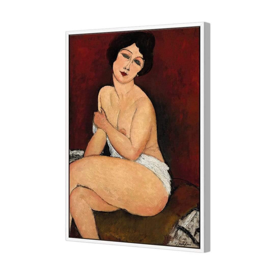 Sitting Nude By Modigliani