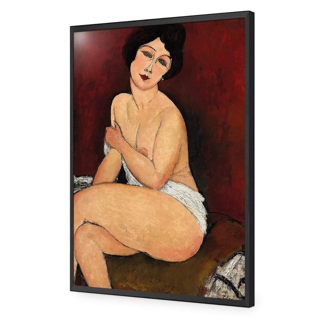 Sitting Nude By Modigliani