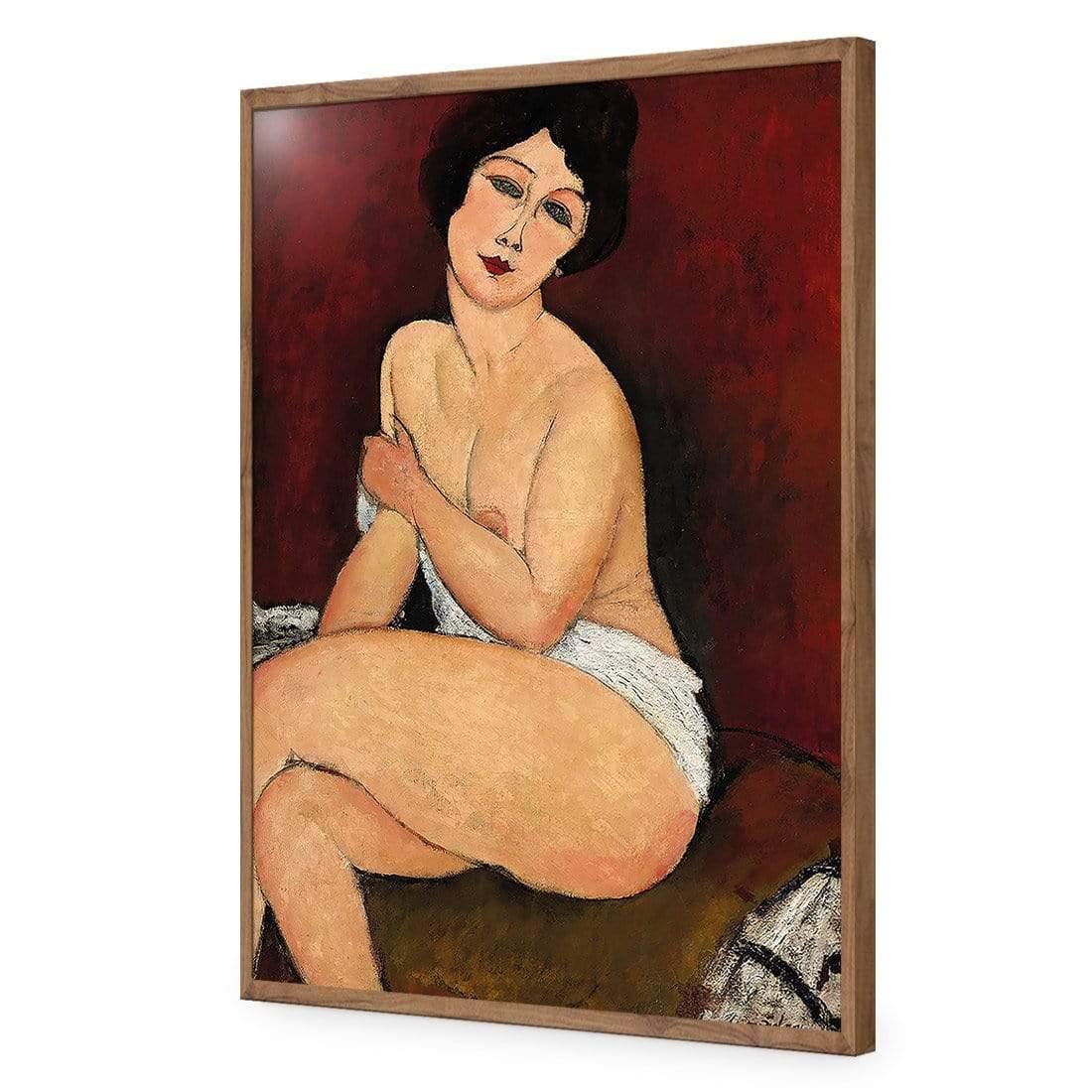 Sitting Nude By Modigliani