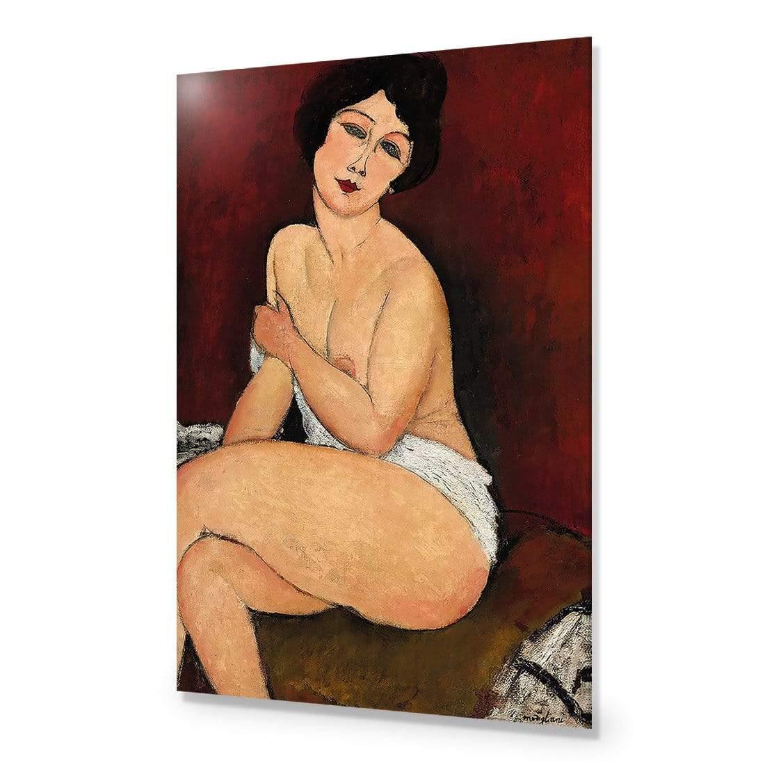 Sitting Nude By Modigliani