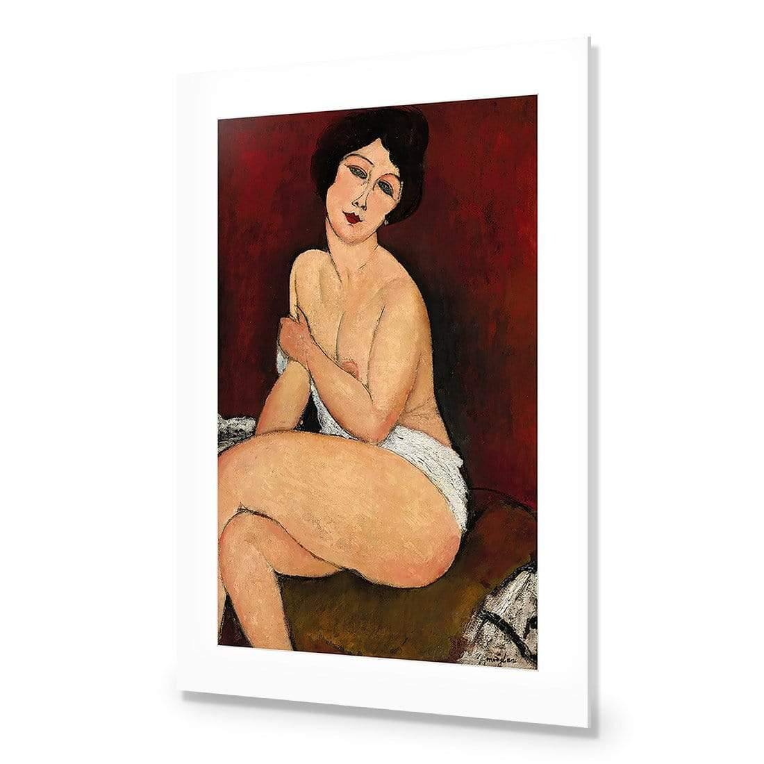 Sitting Nude By Modigliani