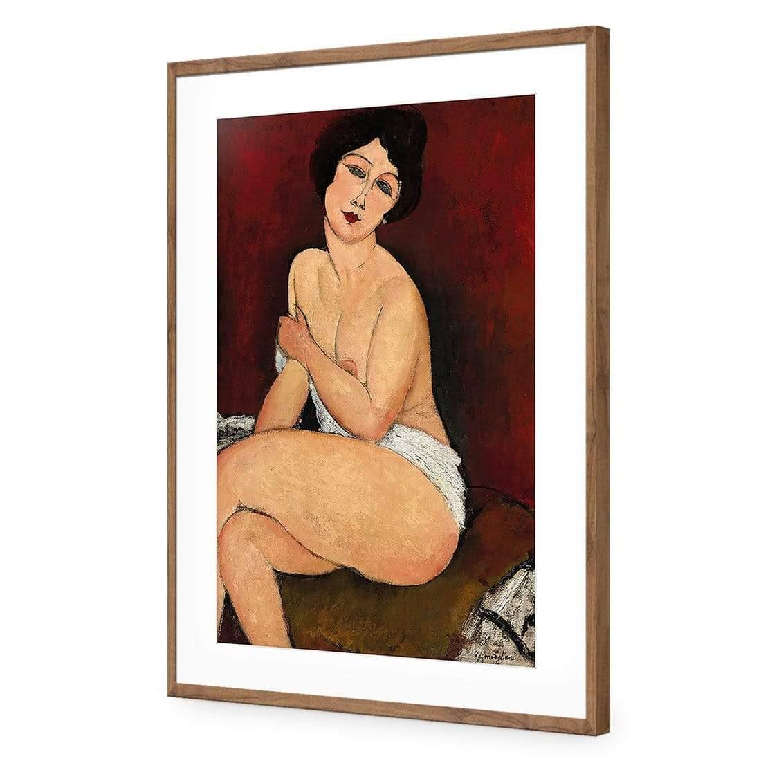 Sitting Nude By Modigliani