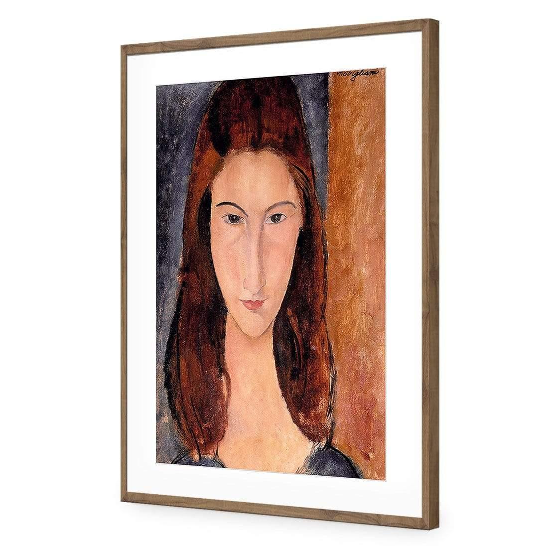 Portrait of Jeanne Hebuterne By Modigliani