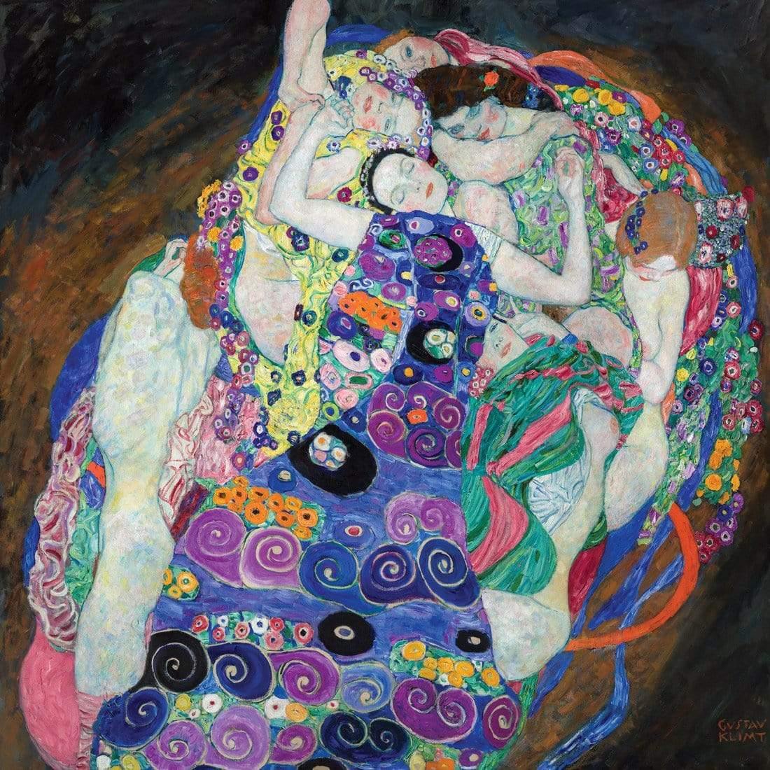 The Virgin By Gustav Klimt