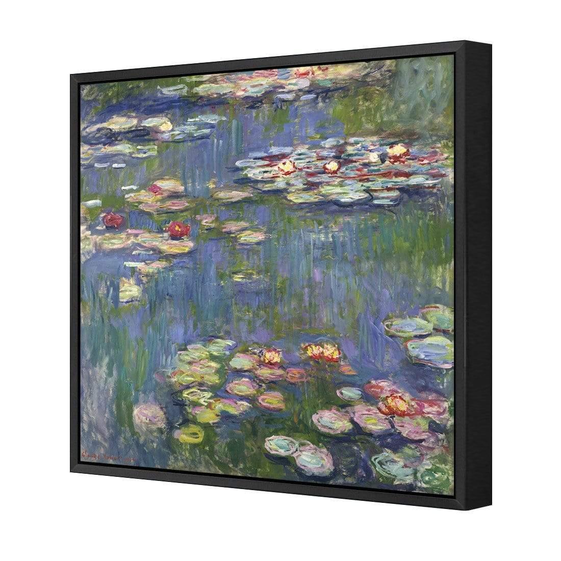 Red Water Lilies By Monet