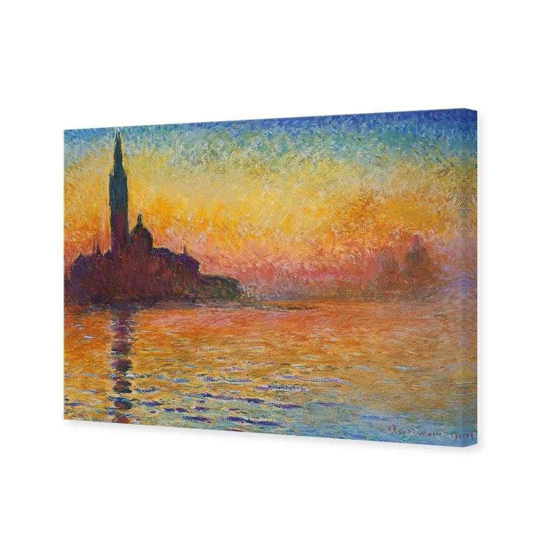 San Giorgio Maggiore at Dusk By Monet