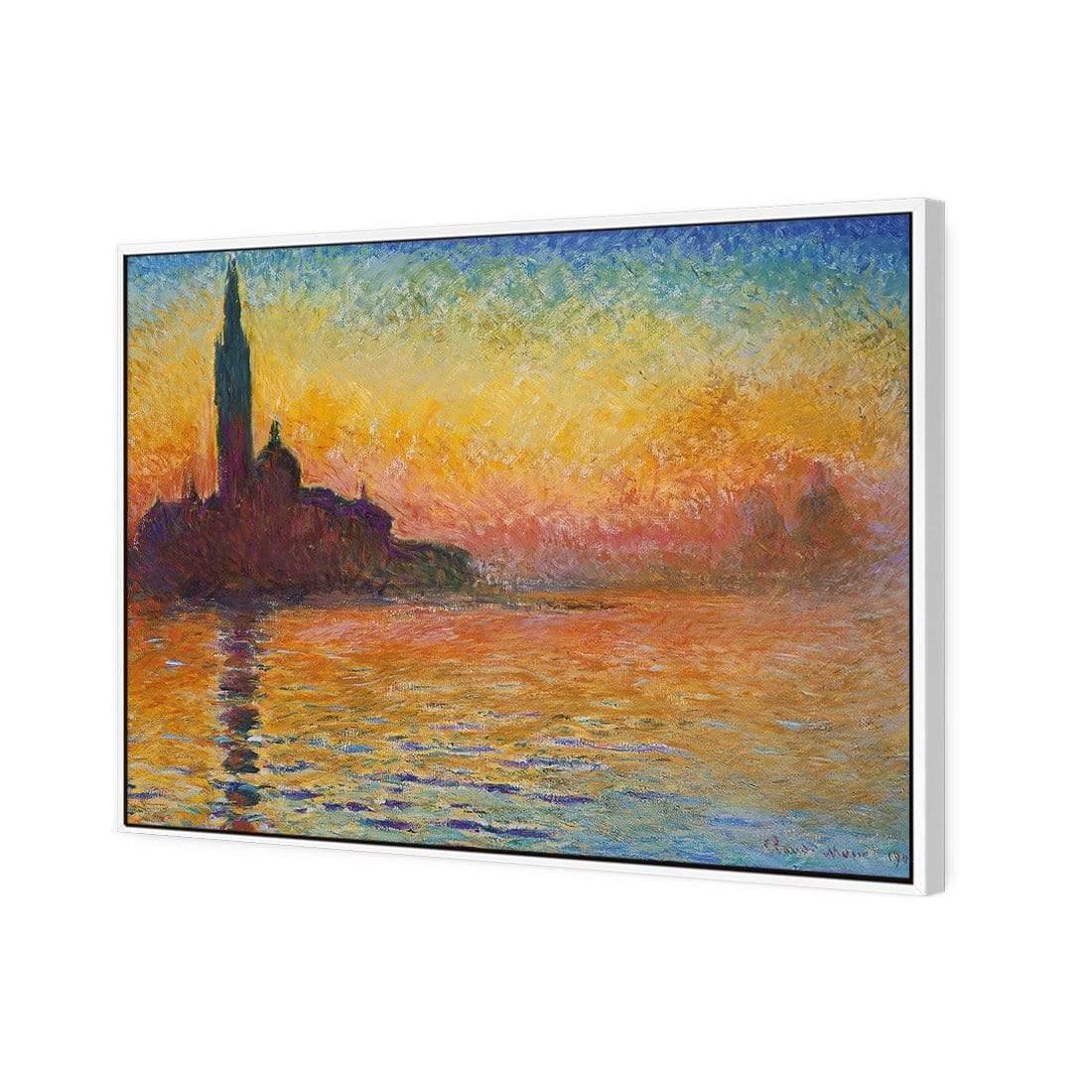 San Giorgio Maggiore at Dusk By Monet