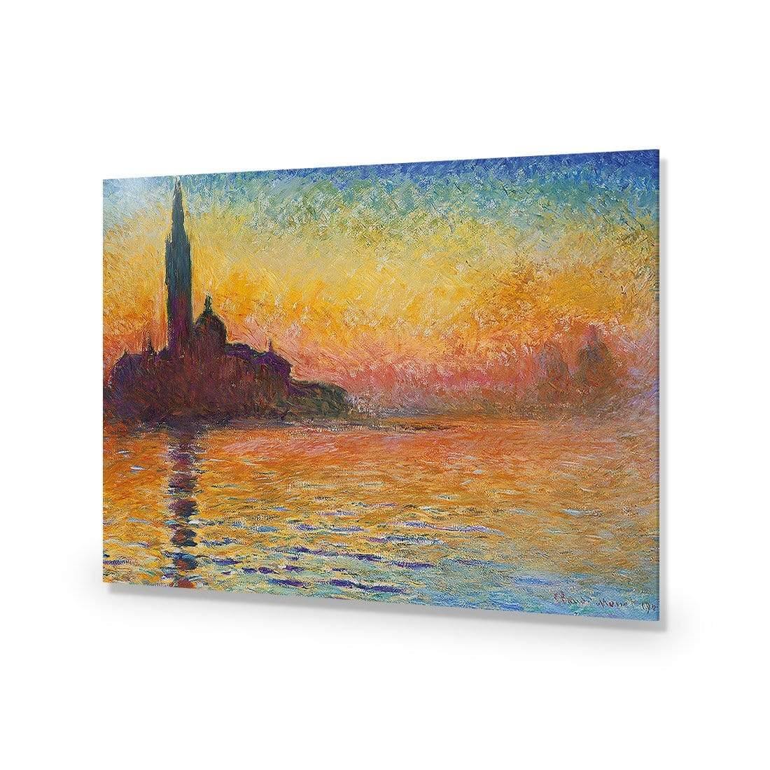 San Giorgio Maggiore at Dusk By Monet