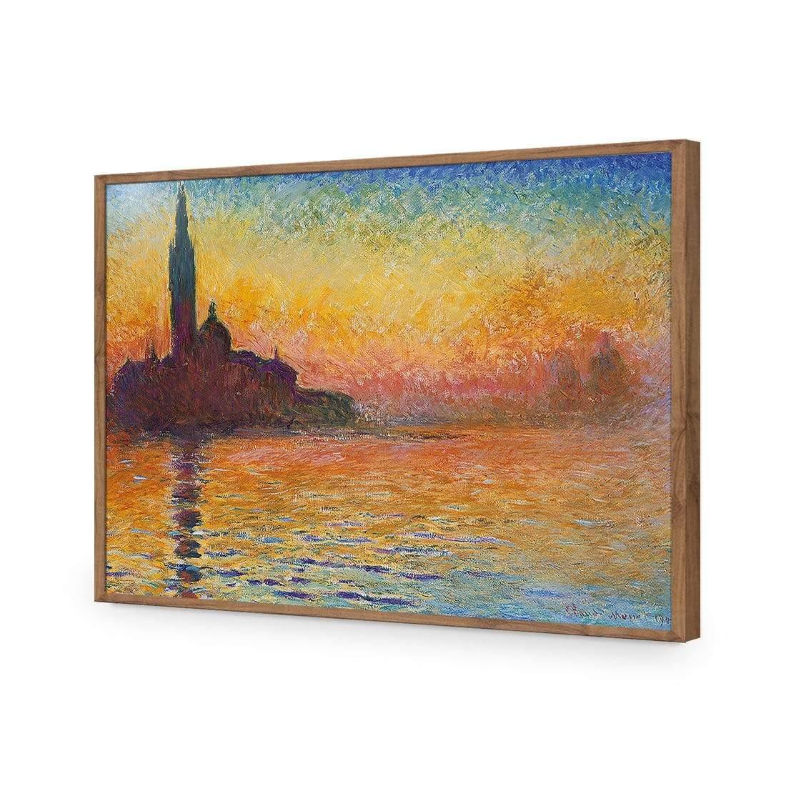 San Giorgio Maggiore at Dusk By Monet