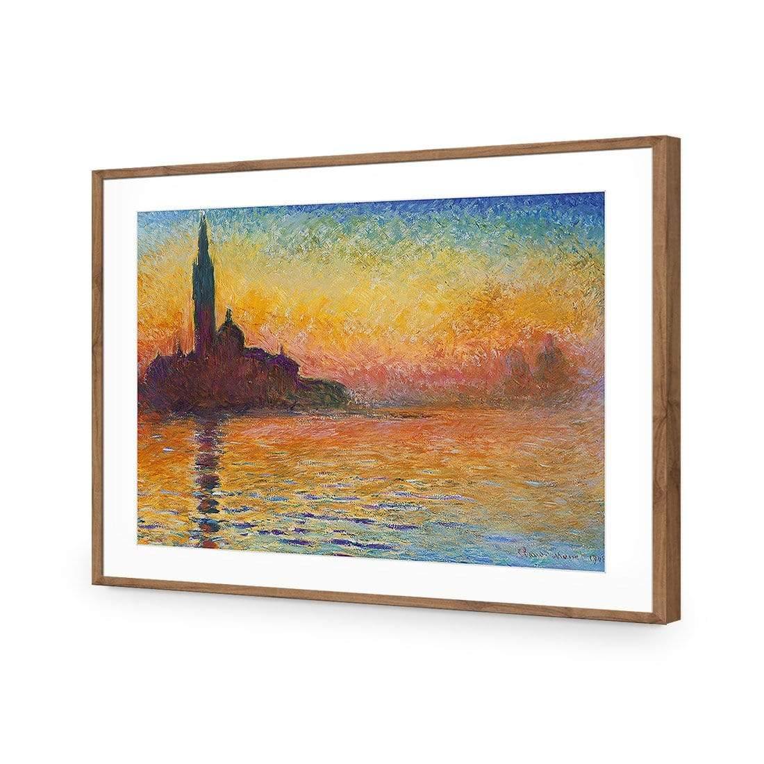 San Giorgio Maggiore at Dusk By Monet