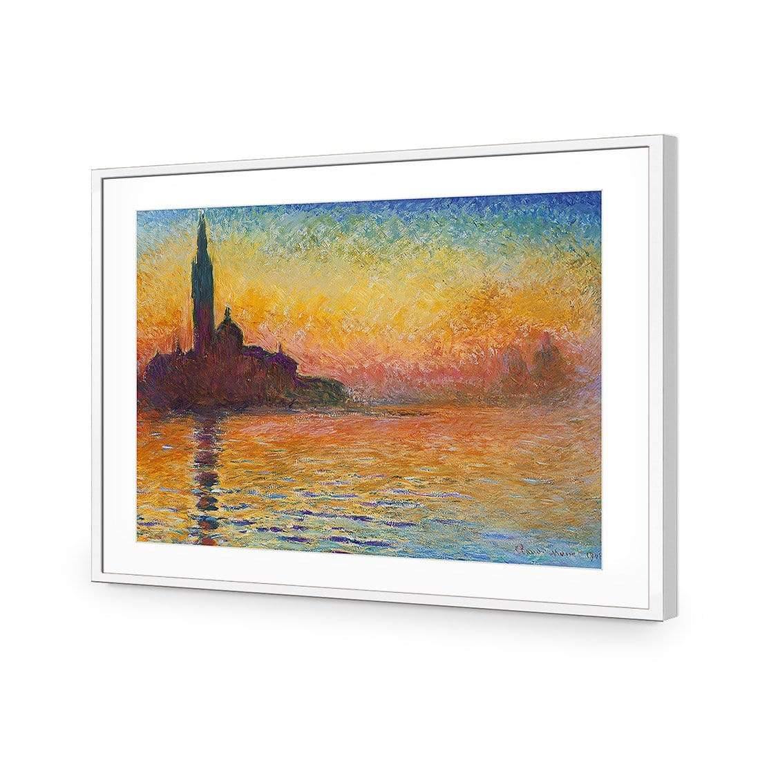 San Giorgio Maggiore at Dusk By Monet