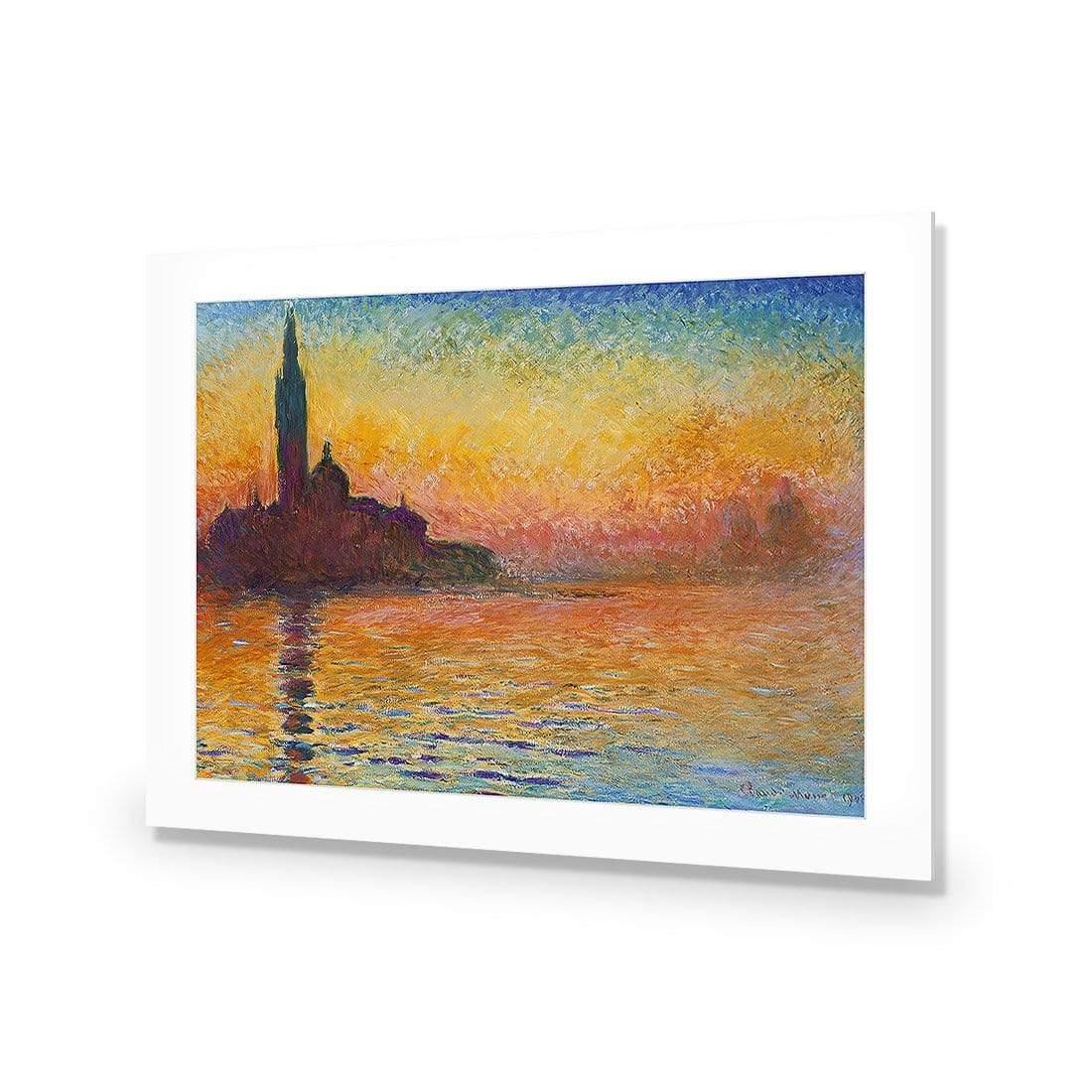 San Giorgio Maggiore at Dusk By Monet