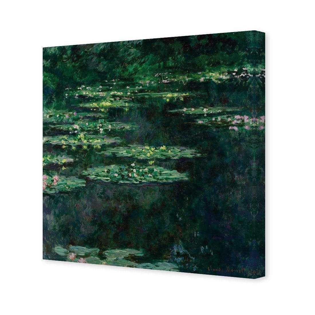 Green Water Lilies By Monet