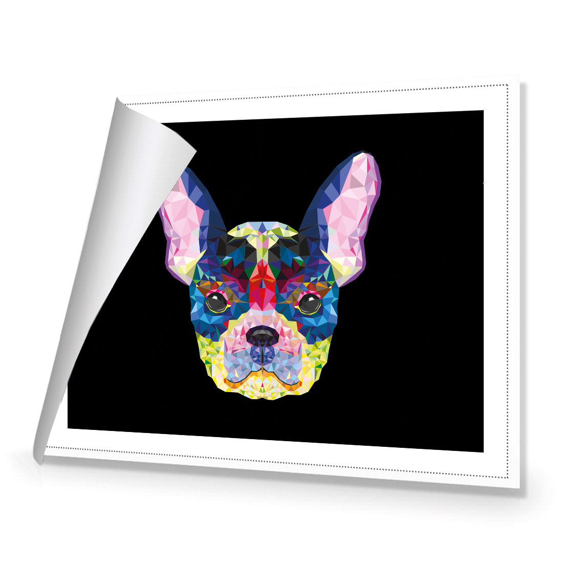 French Bulldog Geometric